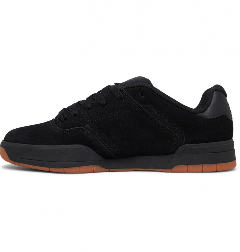 Basket DC Central Shoes Noir Noir Homme | XUF-7053737