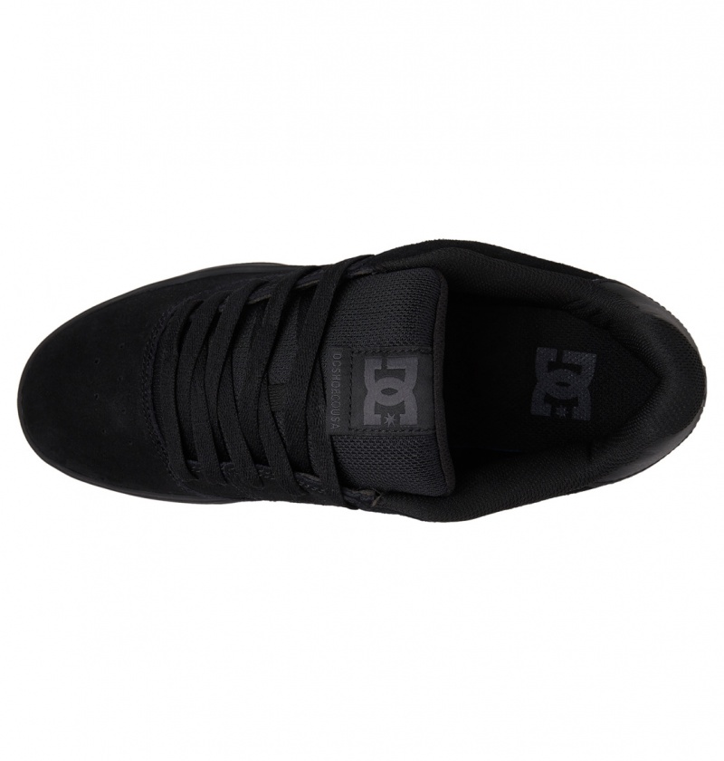 Basket DC Central Shoes Noir Noir Homme | XUF-7053737