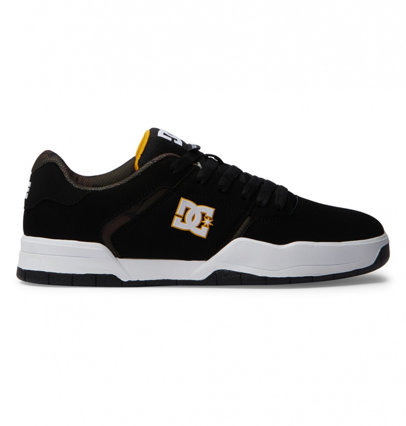 Basket DC Central Shoes Blanche Noir Camouflage Homme | THH-2021050