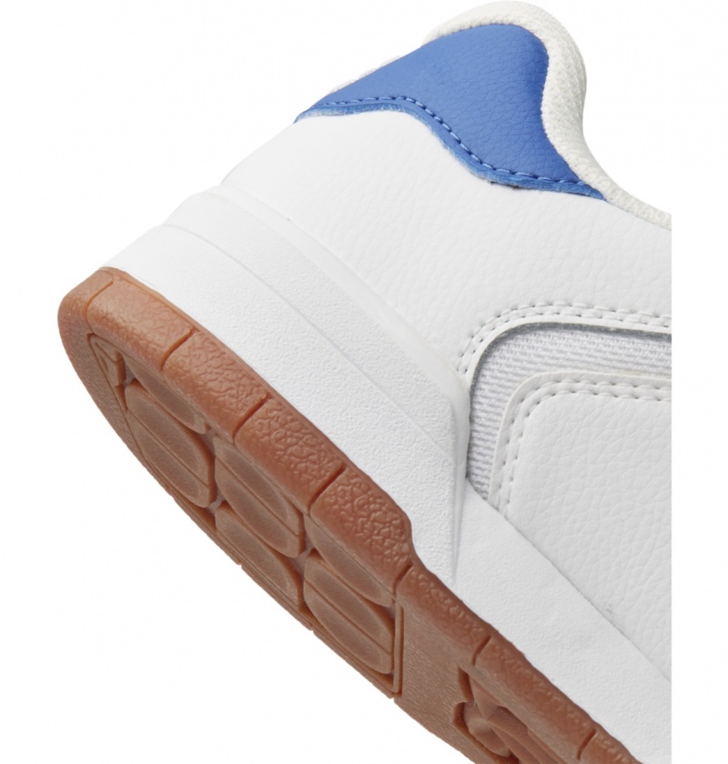 Basket DC Central Shoes Blanche Bleu Homme | PRV-4308455