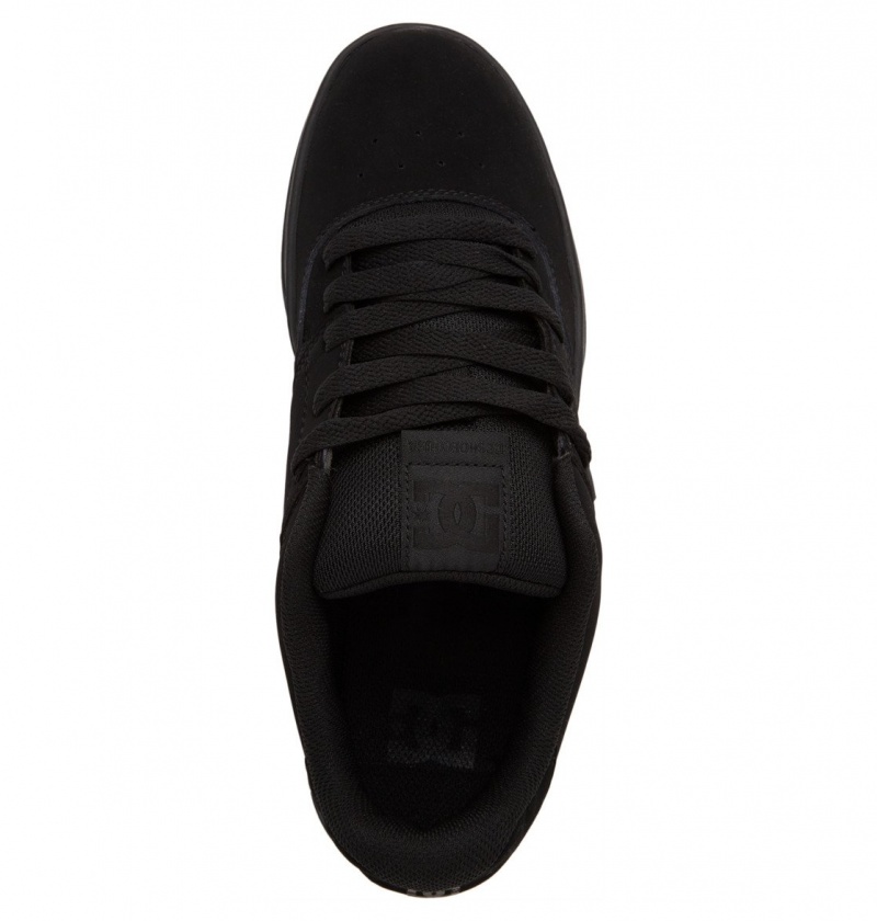 Basket DC Central Shoes Noir Noir Homme | CKV-4445358