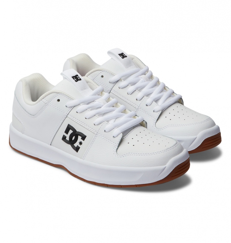 Basket DC Lynx Zero Shoes Blanche Blanche Homme | FMD-3961243