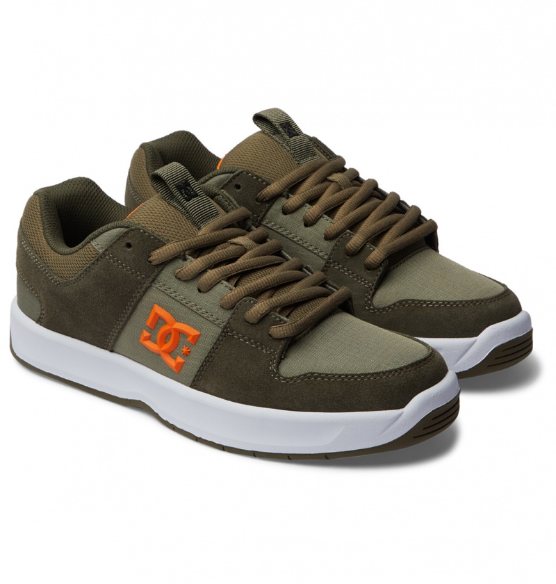 Basket DC Lynx Zero Shoes Vert Olive Homme | FGK-2909585