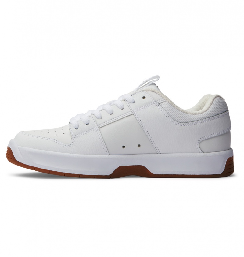 Basket DC Lynx Zero Shoes Blanche Blanche Homme | FMD-3961243