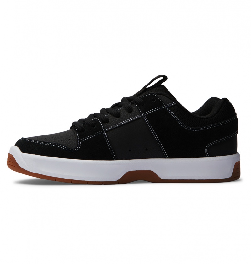 Basket DC Lynx Zero Shoes Noir Noir Blanche Homme | IVH-2843183