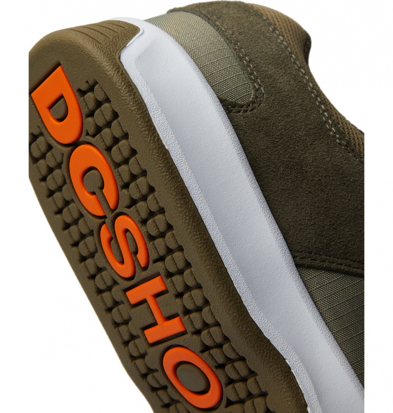 Basket DC Lynx Zero Shoes Vert Olive Homme | FGK-2909585