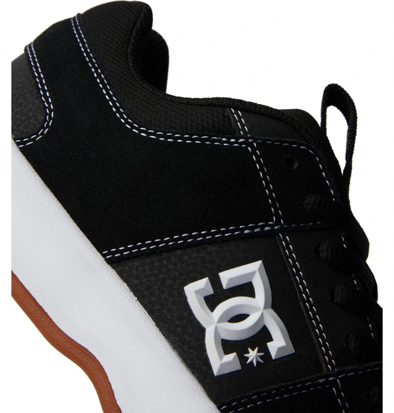 Basket DC Lynx Zero Shoes Noir Noir Blanche Homme | IVH-2843183