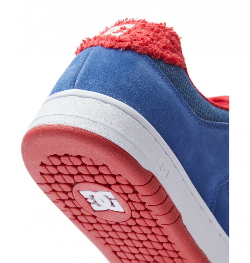 Chaussure Skate DC Manteca 4 Bleu Rouge Homme | XXG-3911471