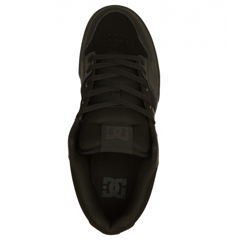 Basket DC Pure MID Mid-Top Shoes Noir Noir Homme | DKN-6583302