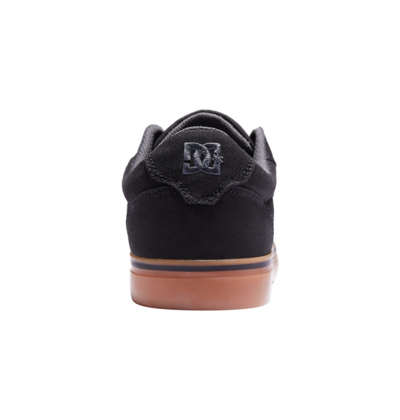 Basket DC Anvil Tela Shoes Noir Homme | YCG-7148577