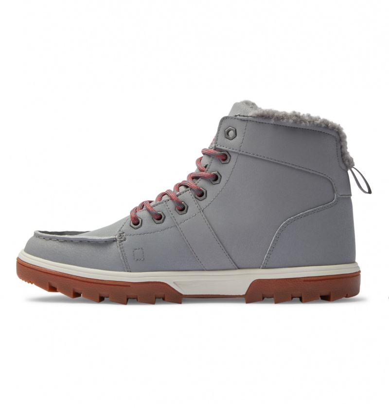 Botte Hiver DC Woodland Grise Homme | QOM-4985232