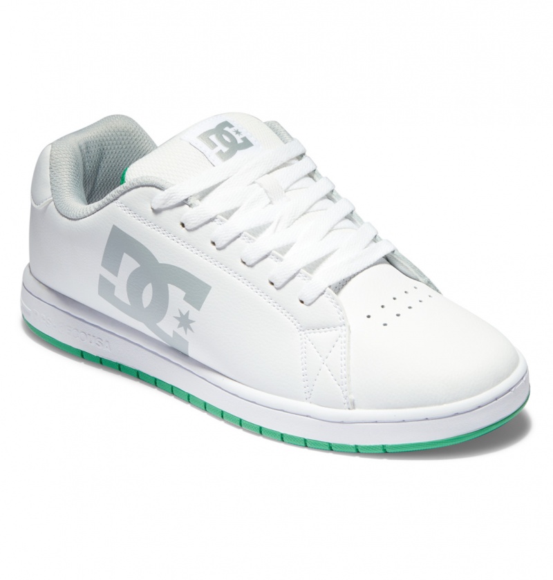 Basket DC Gaveler Shoes Blanche Vert Homme | UFU-6758979