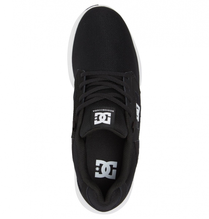 Basket DC Skyline Legere Shoes Noir Blanche Homme | JJY-8427953