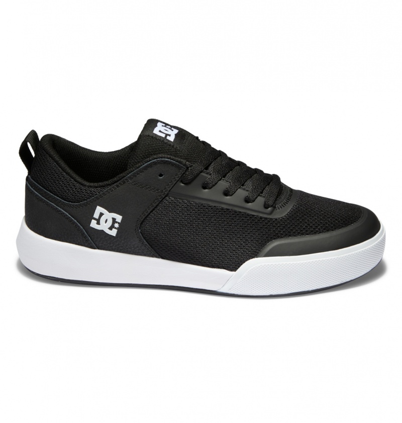 Basket DC Transit Shoes Noir Blanche Homme | CFI-3362126