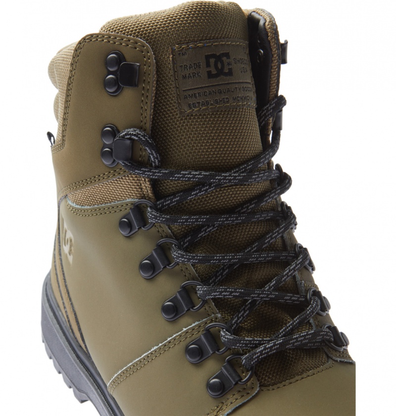 Botte DC Peary Tr Vert Olive Noir Homme | BCV-3130952