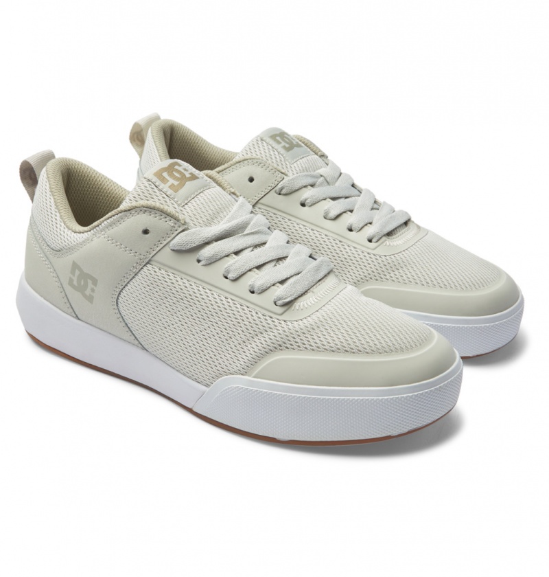 Basket DC Transit Shoes Marron Blanche Homme | TZK-4331319