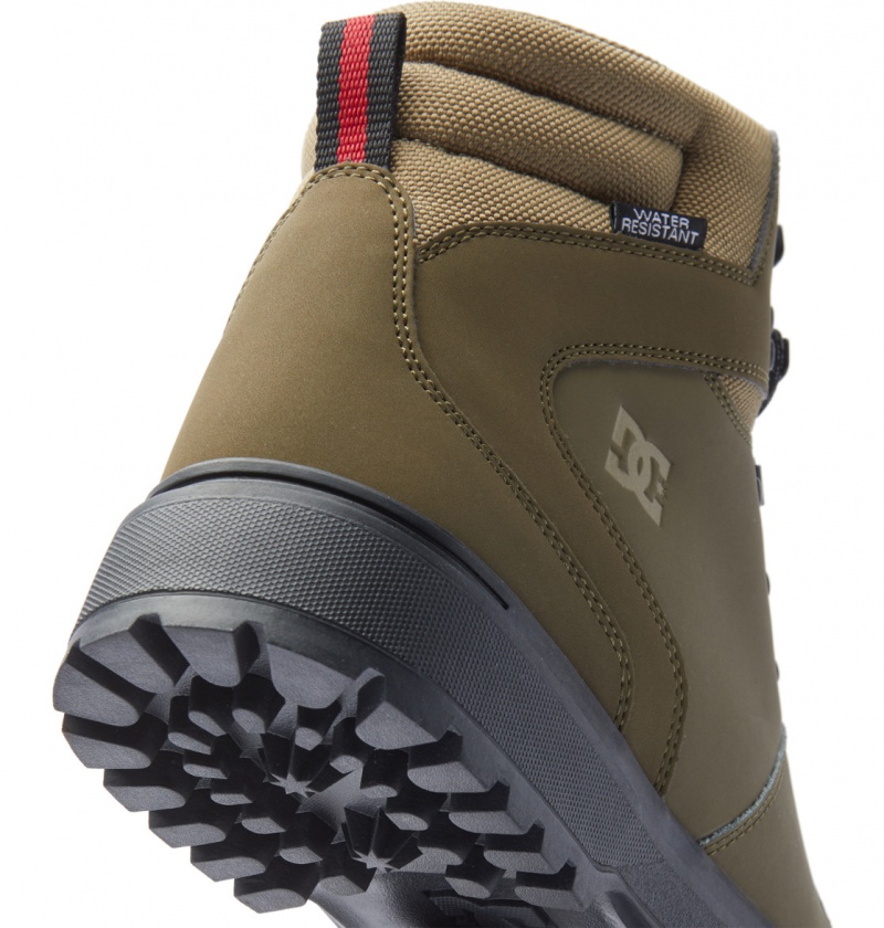 Botte DC Peary Tr Vert Olive Noir Homme | BCV-3130952