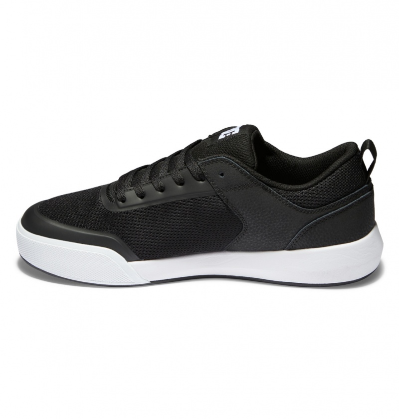 Basket DC Transit Shoes Noir Blanche Homme | CFI-3362126