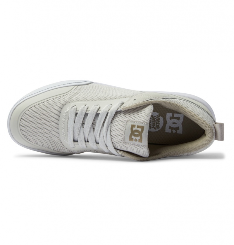 Basket DC Transit Shoes Marron Blanche Homme | TZK-4331319