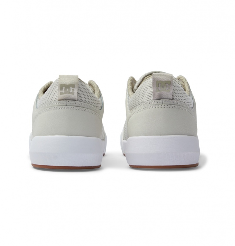 Basket DC Transit Shoes Marron Blanche Homme | TZK-4331319