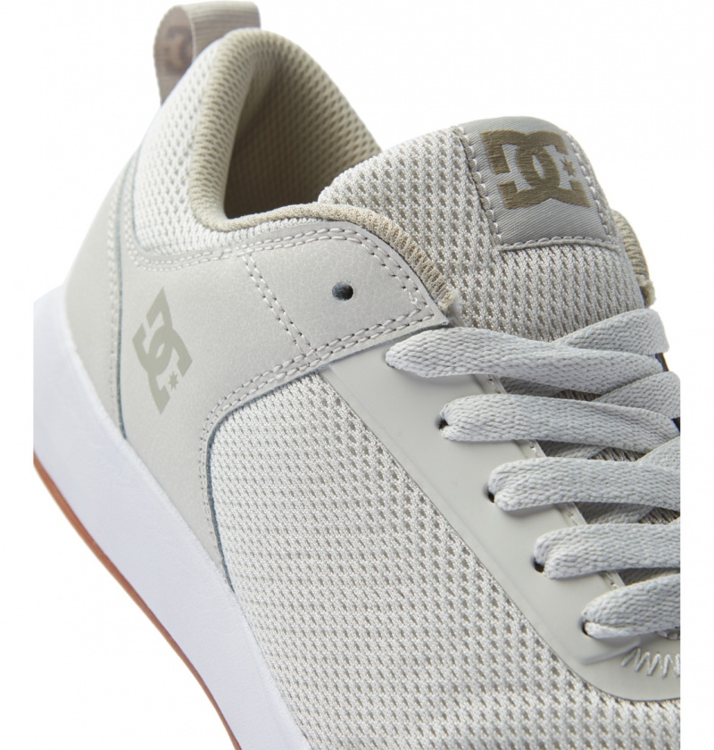 Basket DC Transit Shoes Marron Blanche Homme | TZK-4331319