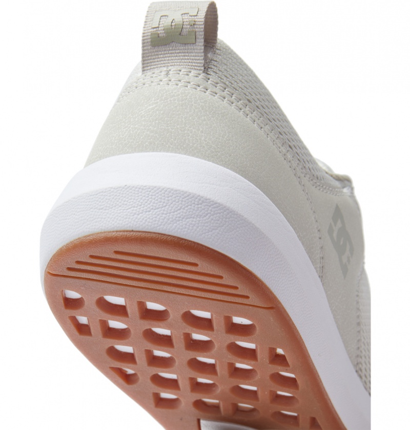 Basket DC Transit Shoes Marron Blanche Homme | TZK-4331319