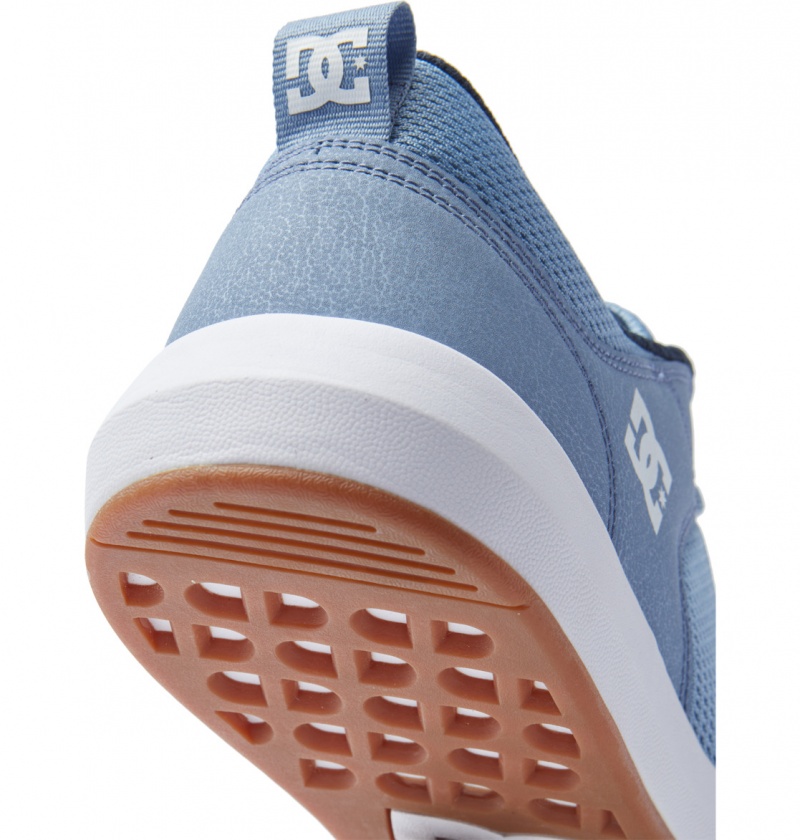 Basket DC Transit Shoes Bleu Clair Homme | SWP-7179769