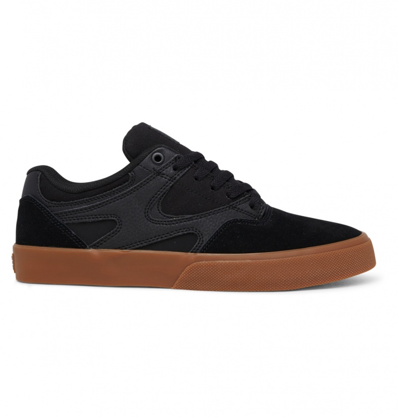 Basket DC Kalis Vulc Shoes Noir Noir Homme | FDS-7736574