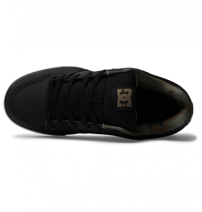 Basket DC Pure Shoes Noir Noir Vert Homme | SBB-2089519