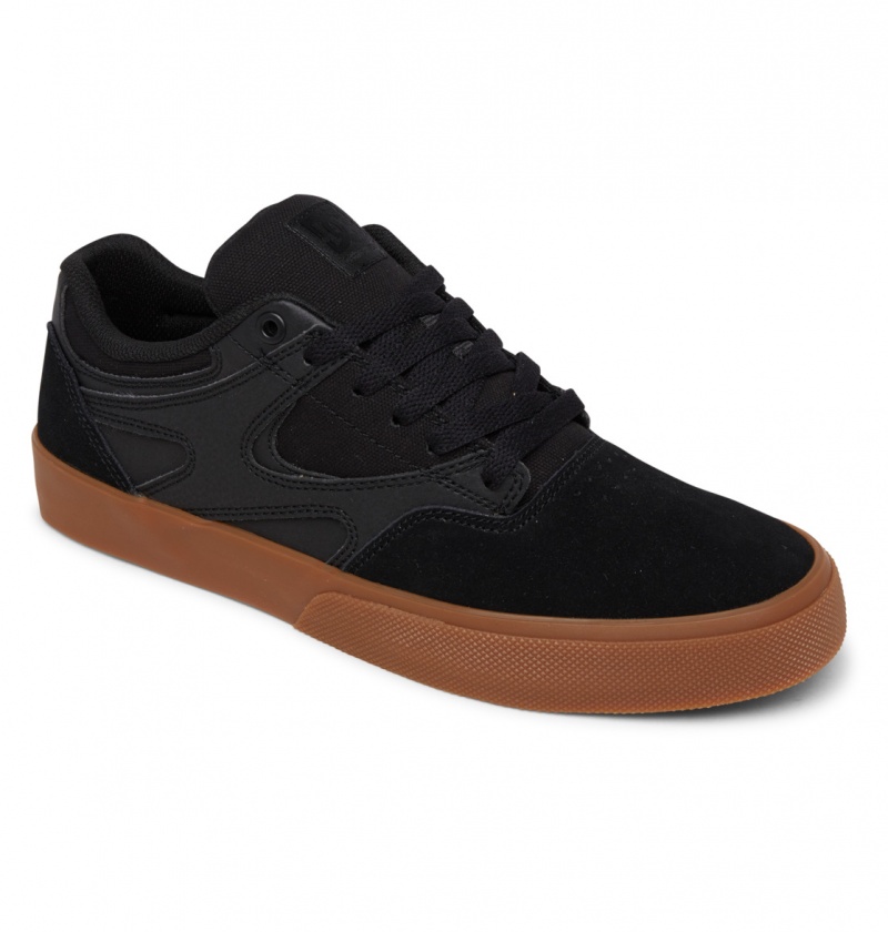 Basket DC Kalis Vulc Shoes Noir Noir Homme | FDS-7736574